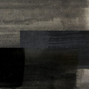 close up at a black acrylic painting