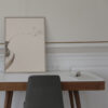 The Branch 01 is the title of this artwork in the frame