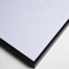 Black aluminium frame
