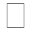 Black aluminium frame