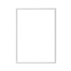 White wood frame