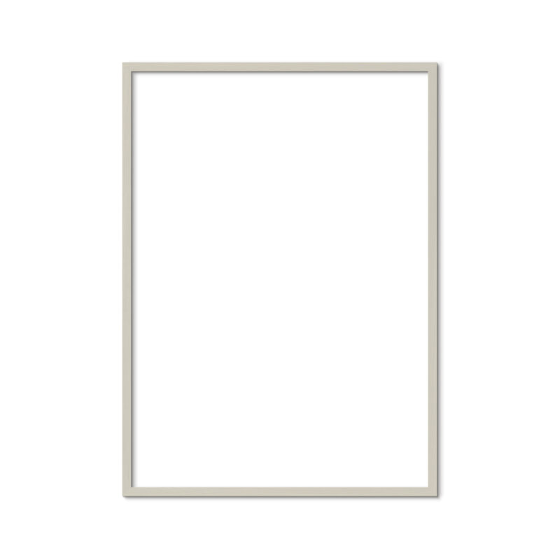 Sand grey wood frame
