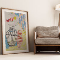 Wild at Heart art print