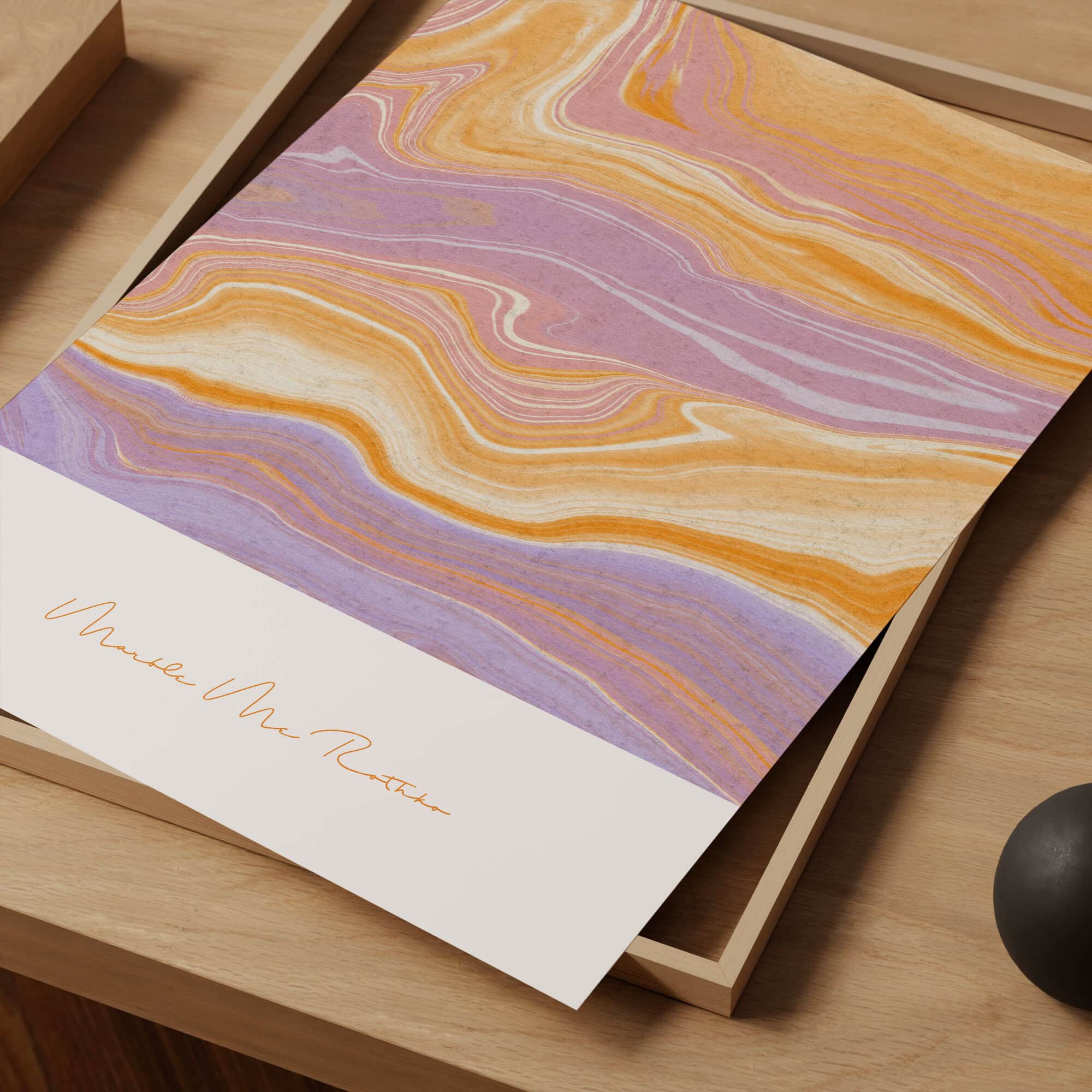 Marble Me Rothko art print