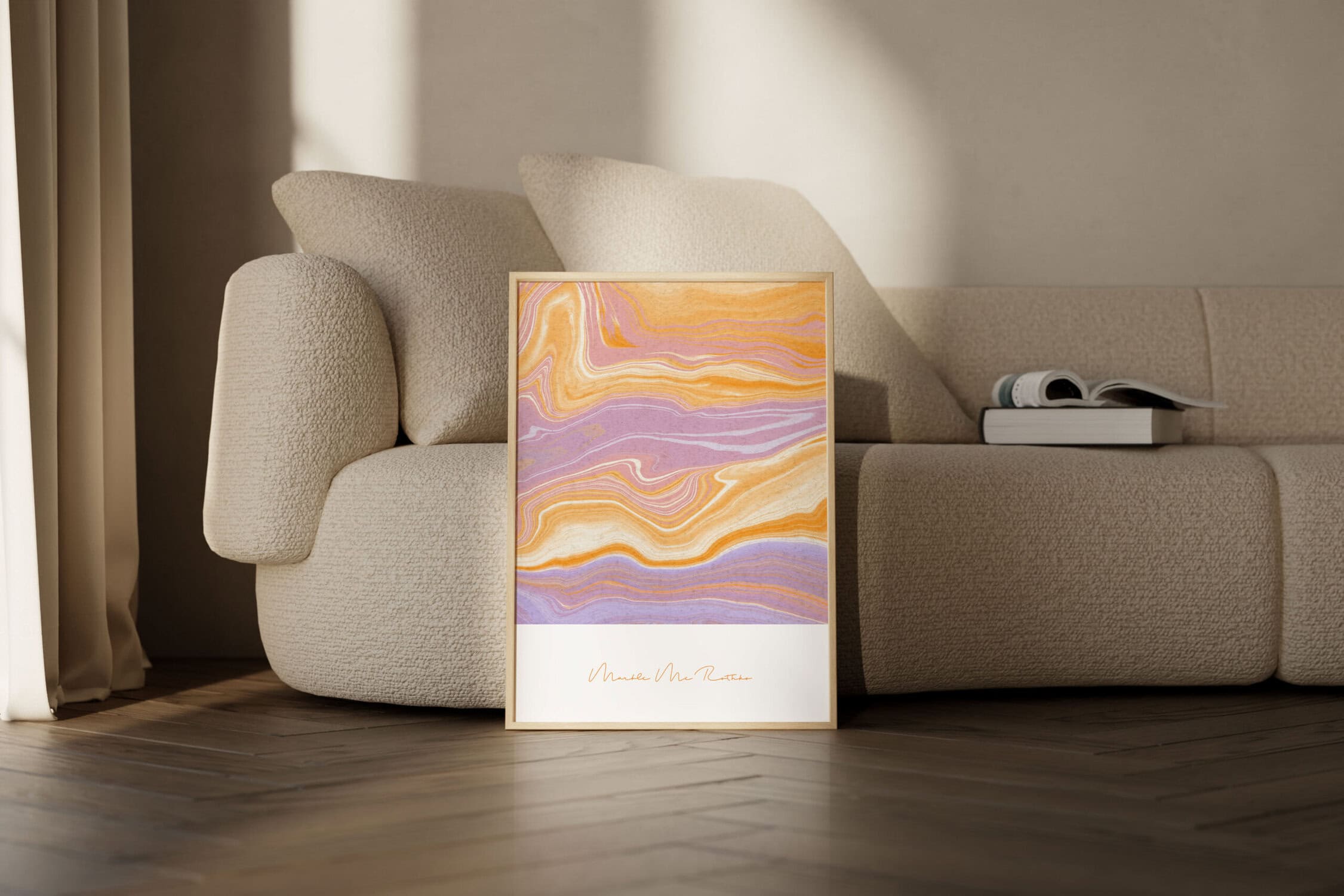 Marble Me Rothko art print