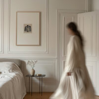 Big Bird Black art print