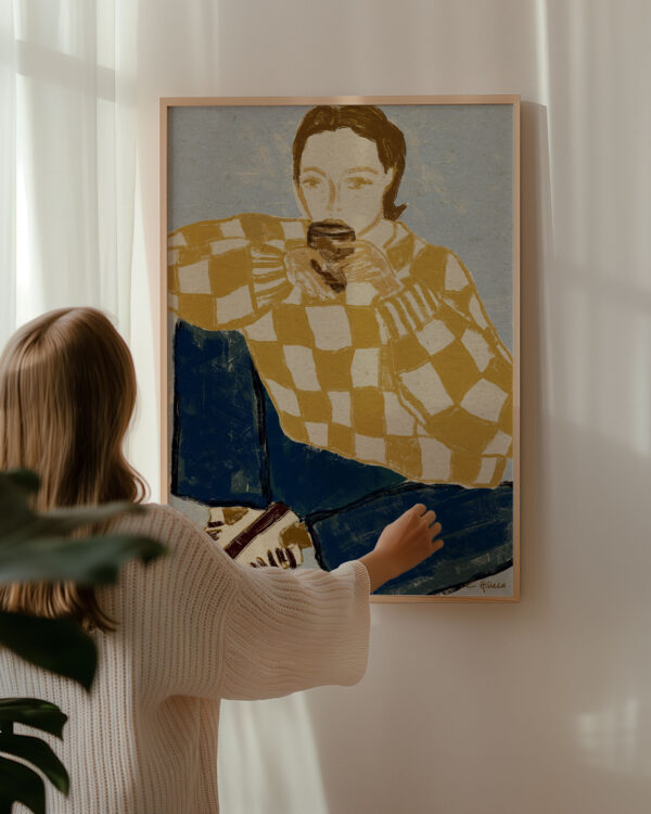 Making Plans art print