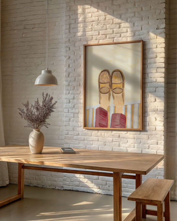 Bens Loafers art print